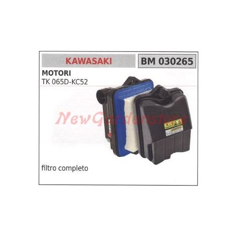 Filtro aria KAWASAKI decespugliatore TK 065D-KC52 030265