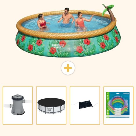 Bestway Bestway Fast Set Ronde - 457x84 cm - 5-pièces S211 (1/5)