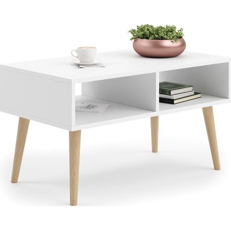 Mesa de centro Sandi blanca (1/4)