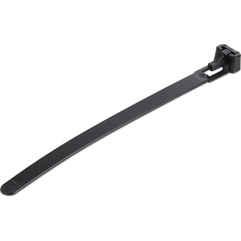 Colliers de Serrage Réutilisables 12cm, Noir (CBMZTRB5BK) (1/5)