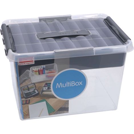 Sunware Multibox Q-Line 22L 40 x 30 x 26 cm Boxen, Körbchen & Kisten (1/2)