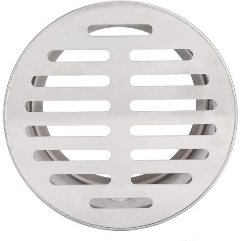 Canalisation de douche anti-odeurs, siphon de sol circulaire en acier inoxydable pour balcon avec protection solaire, tuyau d'évacuation, balcon sur le toit (1/5)