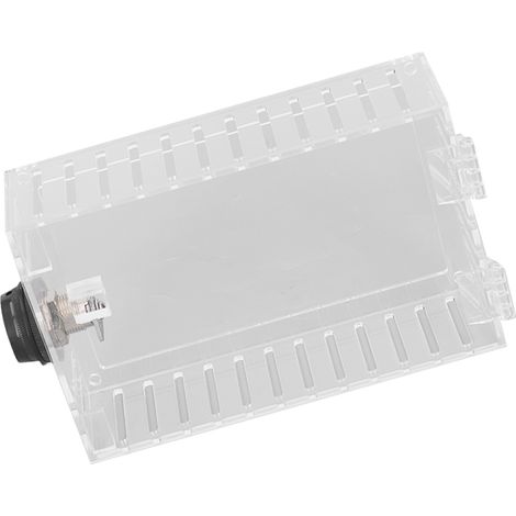 Bruchsichere, manipulationssichere, transparente Acryl-Thermostat-Schutzbox mit Zahlenschloss, für 7x4,5 Zoll große Wandthermostate (1/5)