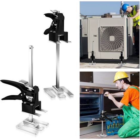 gatos hidráulicos manuales, elevadores de armarios y puertas, hasta 240 kg. Ayuda para levantar cargas.