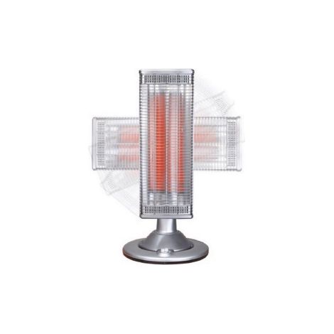 Poele tourelle Kasart au sol en carbone oscillant avec angle de rotation 180o 1200W K260