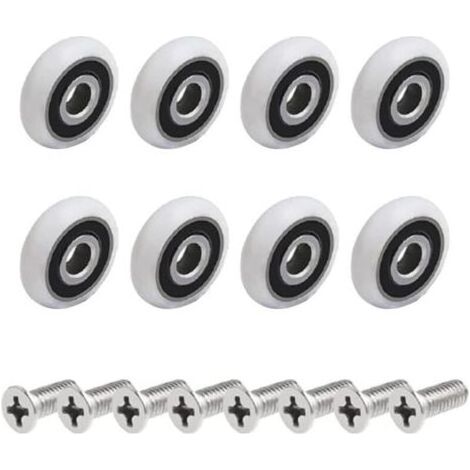 8 rulli porta doccia (25mmM5screw) (1/5)