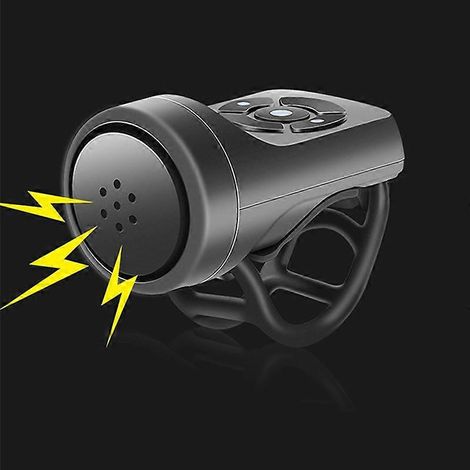 Klaxon électrique rechargeable USB pour vélo et moto, alarme antivol pour VTT et vélo de route. (1/5)