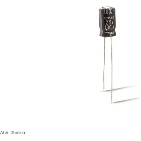 PANASONIC Elko 820µF, 63V, radial, RM 7,5mm, EEUFR1J821