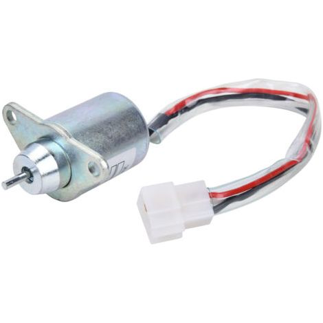 Électrovanne d'arrêt 1503ES-12S5SUC5S 12 V, accessoires pour excavatrices, compatible avec l'électrovanne d'arrêt Yanmar