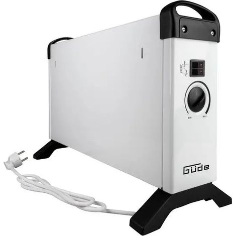 Güde Elektroheizer Konvektionsheizung GKH 2000 Heizung 2000W 3 Stufen (1/5)