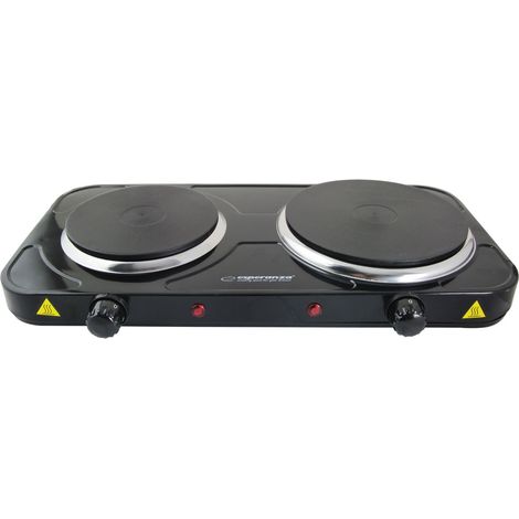 Northix Esperanza EKH014K piastra di cottura elettrica nera