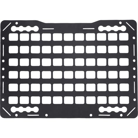 Ortviai Panneau d’organisation aluminium 334 x 470 mm pour rails L – Support multifonctionnel pour outils et rangement dans véhicule (1/5)