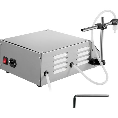 Mophorn Machine de remplissage de liquide 2-3500 ml GFK-160 Pompe de contrôle LCD numérique Machine de remplissage de liquide automatique