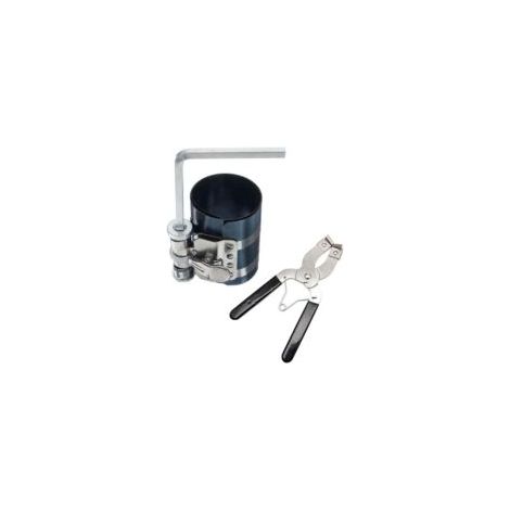 Kit di rimozione e installazione fasce elastiche per pistoni motore ZVD, compressore e morsetto di installazione pistone regolabile - Crezuo (1/3)