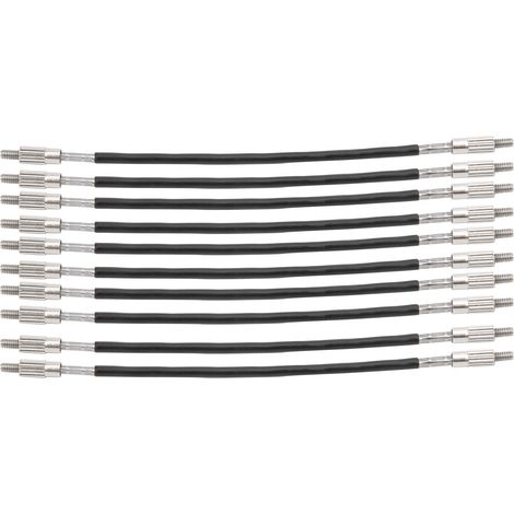 Cordon de violon en acier VL-05 1/2-1/4, lot de 10 - Fil antidérapant (1/5)