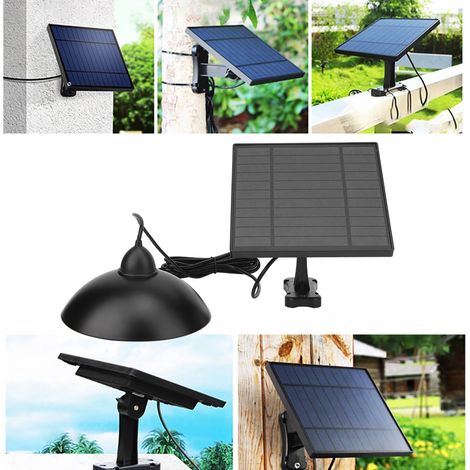 Wasserdichte LED-Solarstraßenleuchte mit Flutlicht für den Außenbereich, Garten und Hof (1/5)