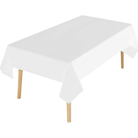4-teiliges rechteckiges Wachstuchtischdecken-Set, Größe 137 x 274 cm. Stilvoll, strapazierfähig und pflegeleicht für Ihren Tisch. (1/4)