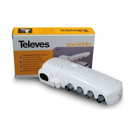 Amplificateur - TELEVES - 5457 - 2 sorties - 12V - Usage domestique