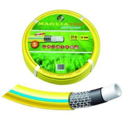 TUBO ACQUA 25 MT - 1 / 2 PER GIARDINO RETINATO 1 qualita mm 12,50 FERR 80125