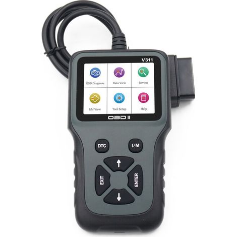 VURAHOME - Outil de Diagnostic Voiture OBD2 Universel Support Français Lecteur et Suppression de Codes d’erreurs Moteur Voiture OBDII (1/5)