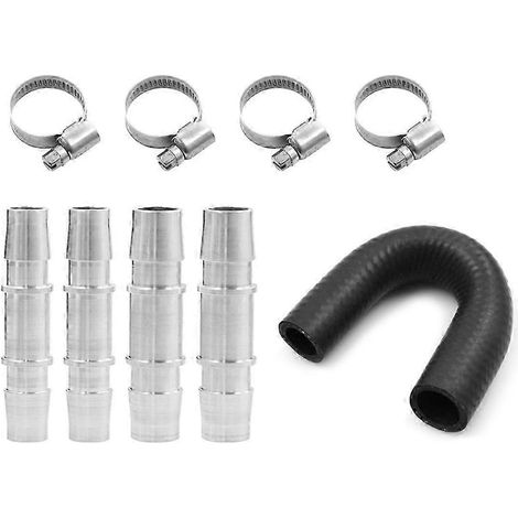 Kit de dérivation du radiateur de chauffage moteur en aluminium 626-001 avec tuyaux de 5/8 pouce et 3/4 pouce, compatible avec la plupart des tuyaux de chauffage courants (1/5)