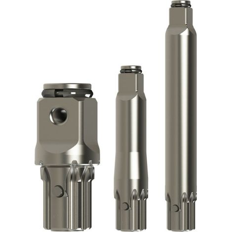 Ingersoll Rand Spindelaufsatz-Set, 3-teilig aus 1/2" - 2", 4" verlängert, 3/4" Standard, kompatibel mit DXS2