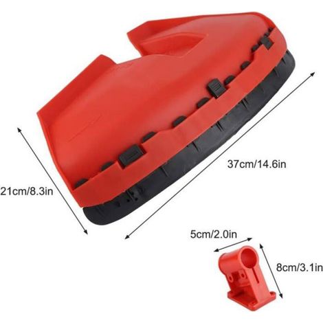 Protection débroussailleuse - FUXTEC - PUZZLE - 28mm - Rouge - Universelle (1/5)