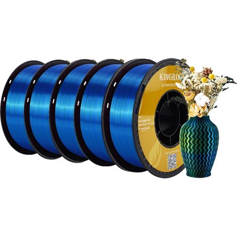 Filamento para impresora 3D, PLA sedoso, compatibilidad versátil, 5 kg YGB sedoso (1/2)