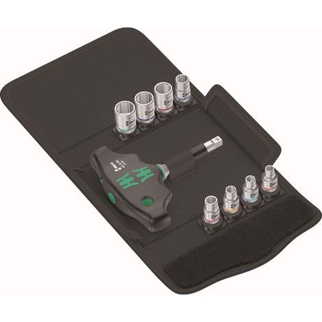 Wera Kraftform Kompakt 400 RA Set Imperial 2 Cacciavite a cricchetto 1/4 (1/5)