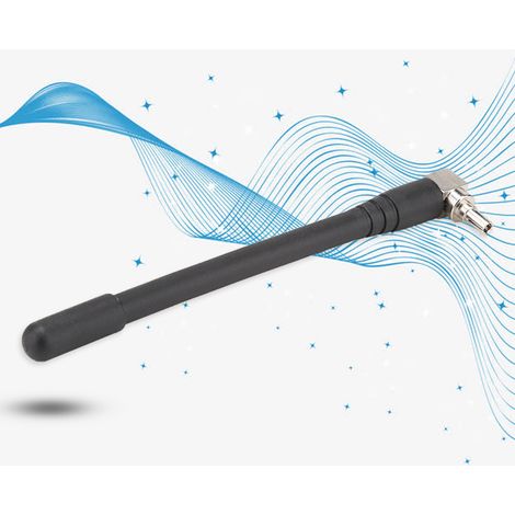 2 Pièces Antenne 4G LTE 3DBi avec Connecteur CRC9 pour Huawei E3372, E353, E367, E3131 et Routeurs 4G