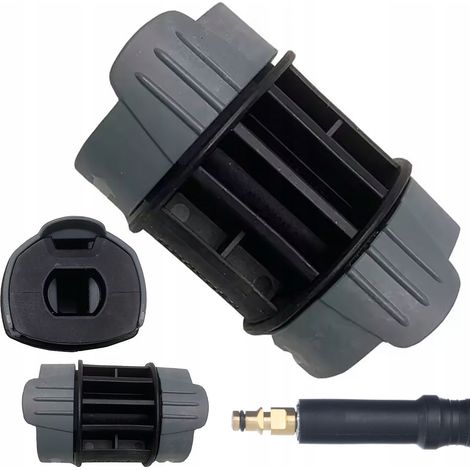 Adattatore Click-Click per Idropulitrice compatibile con Kärcher K2–K7 – Estensione Durevole, Montaggio Facile, Materiale Resistente