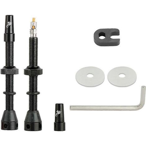 Schwarzes 60-mm-Presta-Fahrradventil – Ventil aus Aluminiumlegierung (1/5)