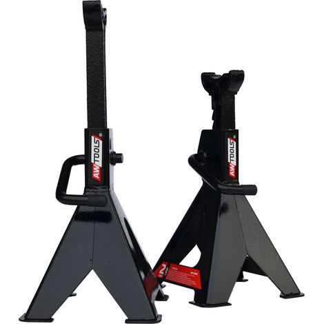 Awtools Soportes de coche robustos ajustables 2 toneladas (1/3)