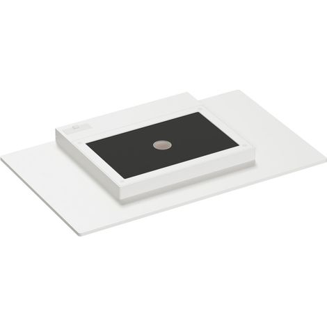 Applique Murale Led Pla Xl Noir 35W Avec Interrupteur Cct 2700 K/3200 K/4000K En Aluminium, Éclairage Haut - Beneito & Faure (1/5)