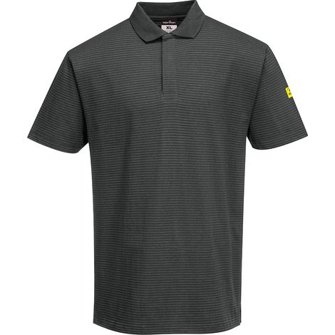 Polo Antistatico Esd - Taglia 4xl - Grigio Zoom - Portwest
