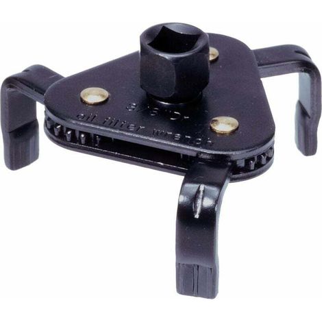 Clé à filtre à huile plate, clé à filtre pour machine à trois griffes Grille d'huile Outil de démontage d'élément de filtre à huile Outil d'entretien automatique
