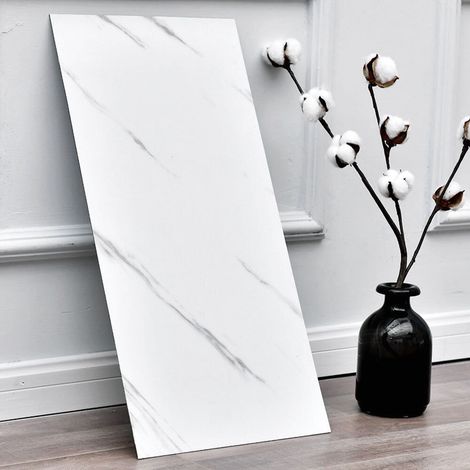 10 pegatinas con efecto mármol, impermeables y resistentes a la humedad, para la decoración de cocinas y baños. (1/5)