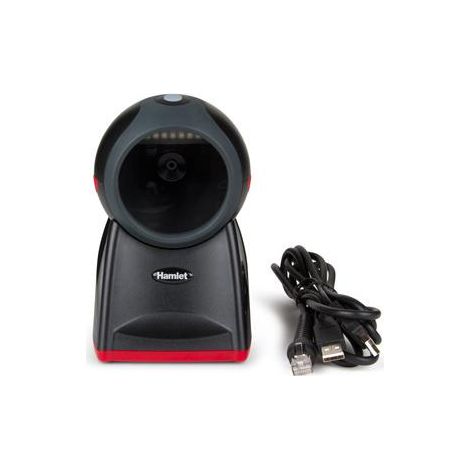 Hamlet HBCS-2D360 Barcodeleser Fester Barcodeleser 1D/2D CMOS Schwarz (1/5)