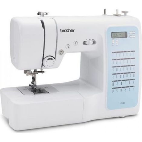 Machine à coudre électronique 40 points – Enfile-aiguille automatique – Écran LCD – Espace de travail large – Couture arrière rapide – Brother
