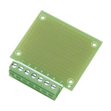 TRU COMPONENTS SU529016 Platine d'expérimentation Epoxy (L x l) 53.8 mm x 49.9 mm Pas 2.54 mm Contenu 1 pc(s) S839721 (1/3)