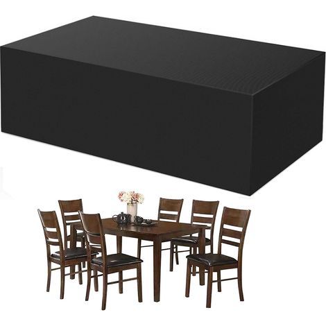 Housse Salon de Jardin Housses Table de Jardin Imperméable Bâche Salons de Jardin Housse Mobilier Jardin Extérieure Protection Meubles de Jardin Tissu Oxford 210D (1709470cm) (1/5)