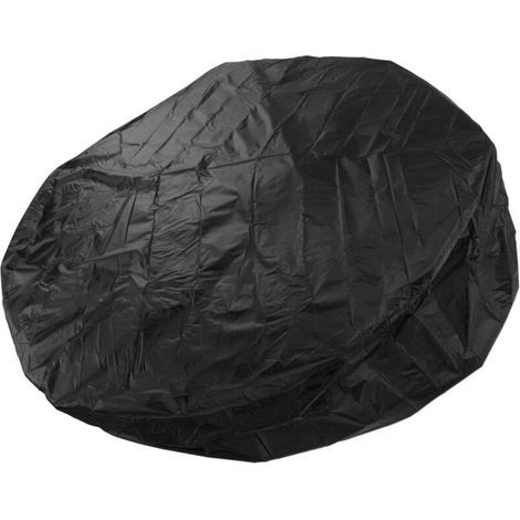 Hot Tub Cover, Garden Protective Cover for Hot Tubs, Spa Bath Cover, Round Foldable Outdoor Spa Cover (Black) (1/4)