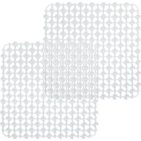 Lot de 2 Tapis évier PVC découpable, antidérapant, drainage rapide, protection vaisselle, cuisine (1/5)