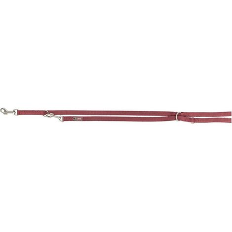 Trixie Premium Verstellbare Leine Rot 15 mm 2 Meter