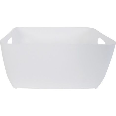 Panier de rangement multi fonction PP STORE M Blanc Spirella