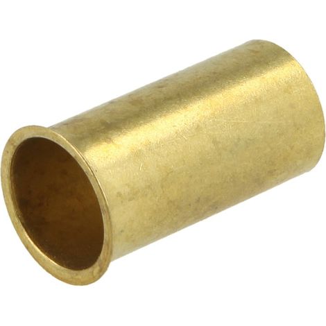 Le Sanitaire – Douilles de renfort laiton 14 mm – Raccord fileté pour tuyaux minces – Épaisseur 0,5 mm – Pour tuyaux en plastique (1/2)