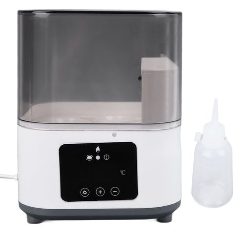 Incubateur d'oeufs entièrement automatique pour 6 oeufs Turner poulets à couver caille canard oie dinde (1/5)