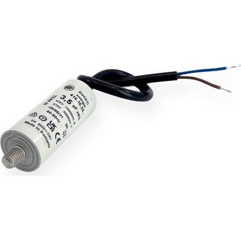 Condensateur permanent 3,5µF à câble - Ø25x55mm - DUCATI