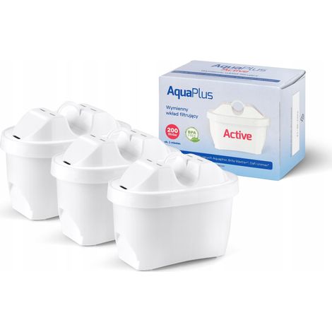 Cartucho de filtro AquaPlus, 3 unidades. (1/5)