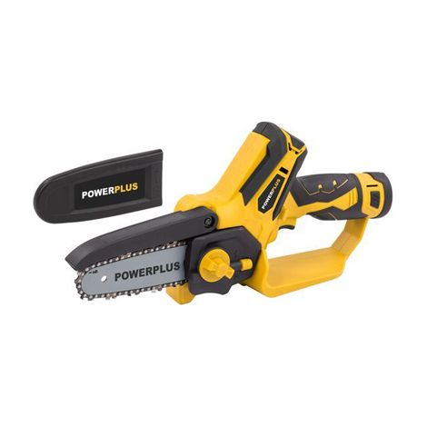 Mini tronçonneuse sans fil POWERPLUS POWXG1045 - 12V - 10cm - 2x batteries 2Ah inclues (1/3)
